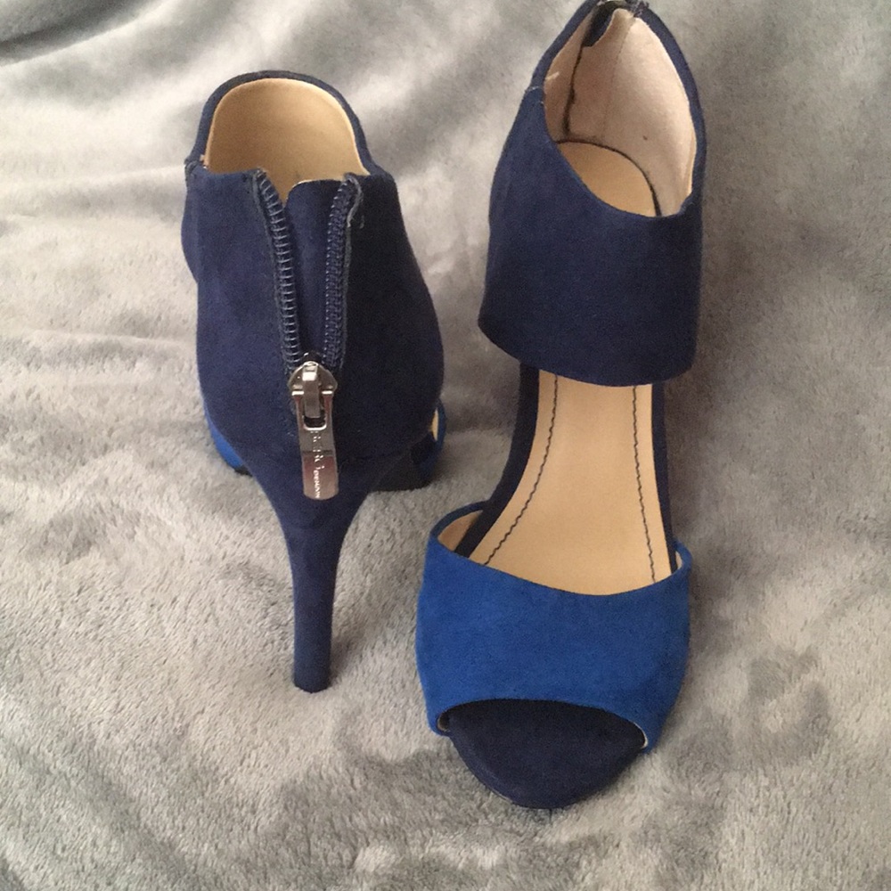 Bcbg generation blue suede pumps - Picture 4 of 6
